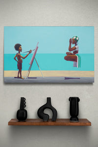 MIKULASCH black art african american art beautiful black art beautiful black paintings afrocentric art afrocentric paintings ethnic art ethnic paintings black art for sale