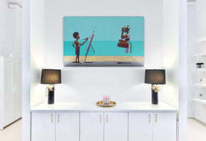 MIKULASCH black art african american art beautiful black art beautiful black paintings afrocentric art afrocentric paintings ethnic art ethnic paintings black art for sale